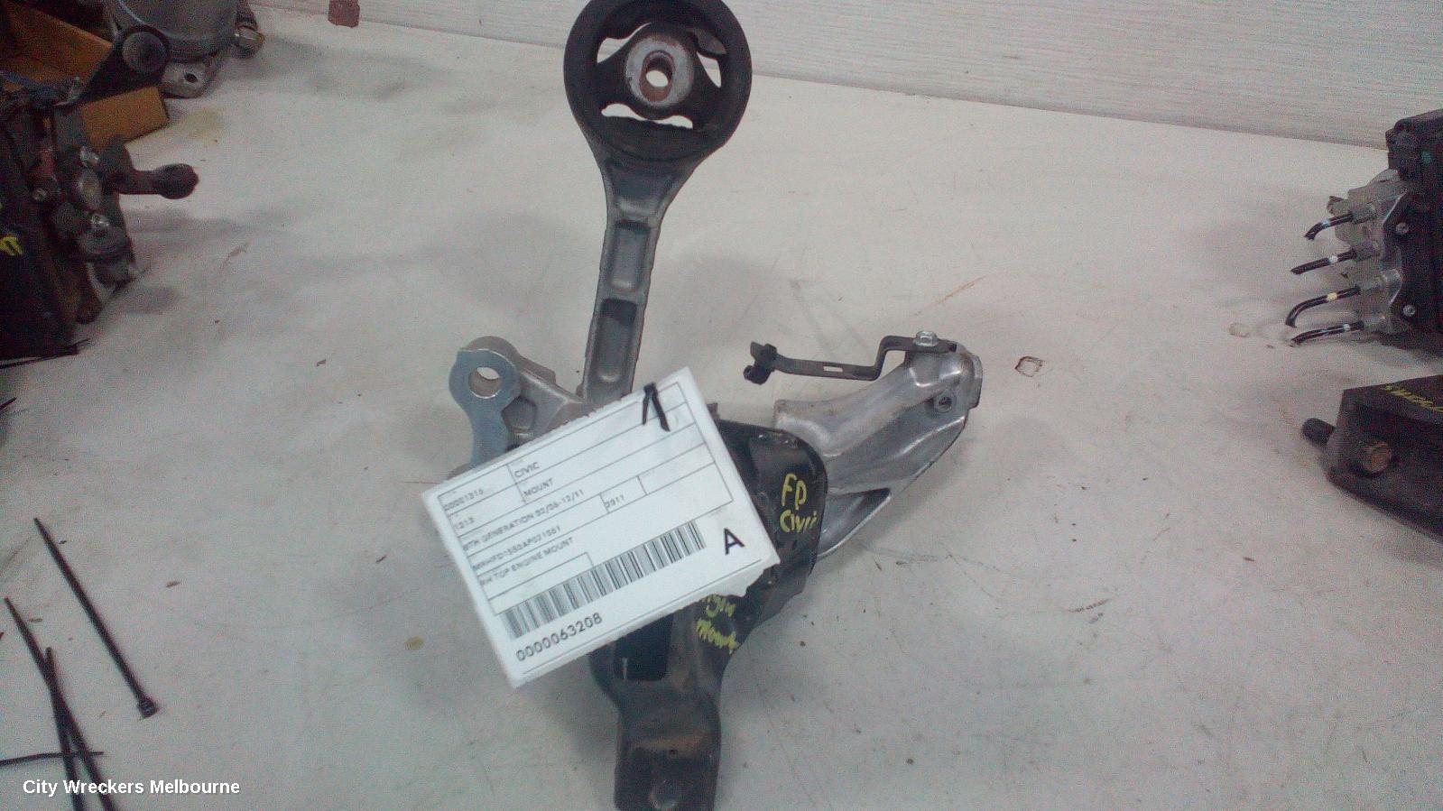 HONDA CIVIC MOUNT, 8TH GENERATION 02/2006 - 12/2011