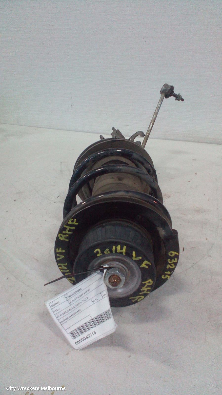 HOLDEN COMMODORE RIGHT FRONT STRUT, VF, EVOKE/CALAIS, 05/2013 - 12/2017