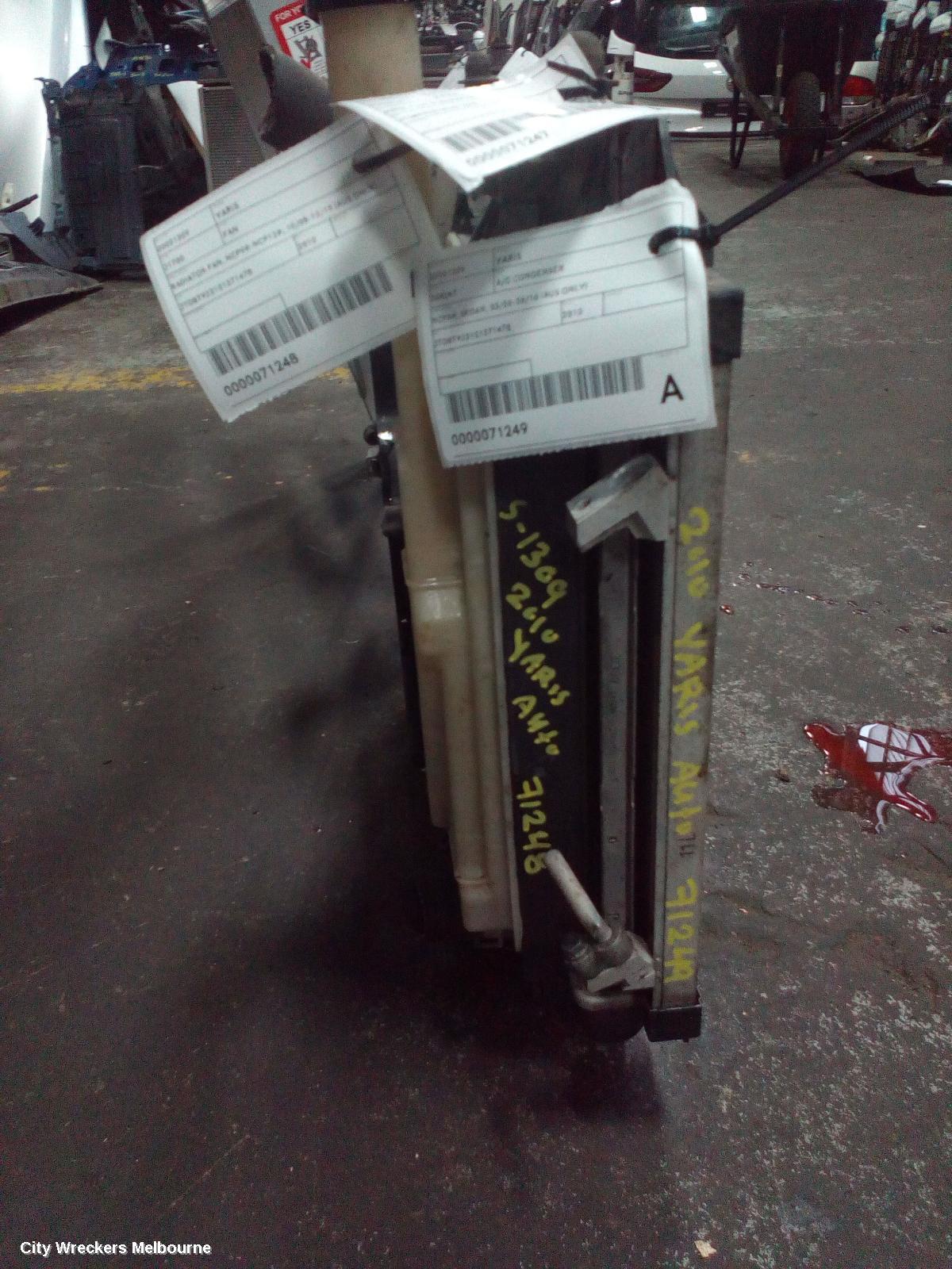 TOYOTA YARIS FAN, RADIATOR FAN, NCP9#-NCP13#, 10/2005 - 12/2019 (AUS ONLY)