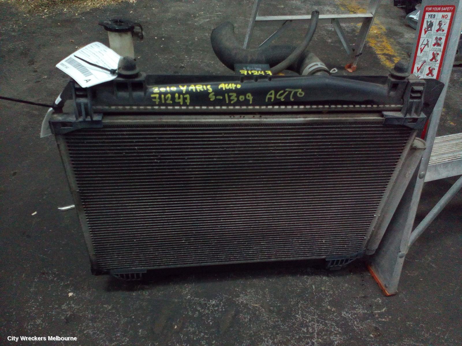TOYOTA YARIS A/C CONDENSER, NCP9#, SEDAN, 03/2006 - 06/2016 (AUS ONLY)