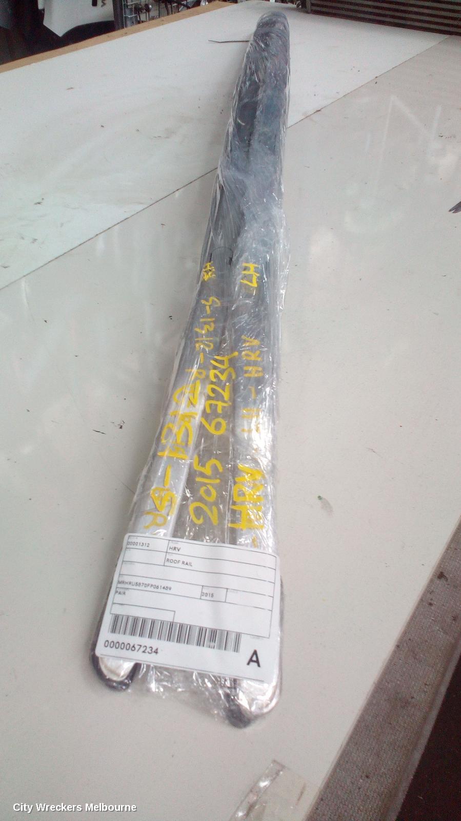 HONDA HRV ROOF RAIL