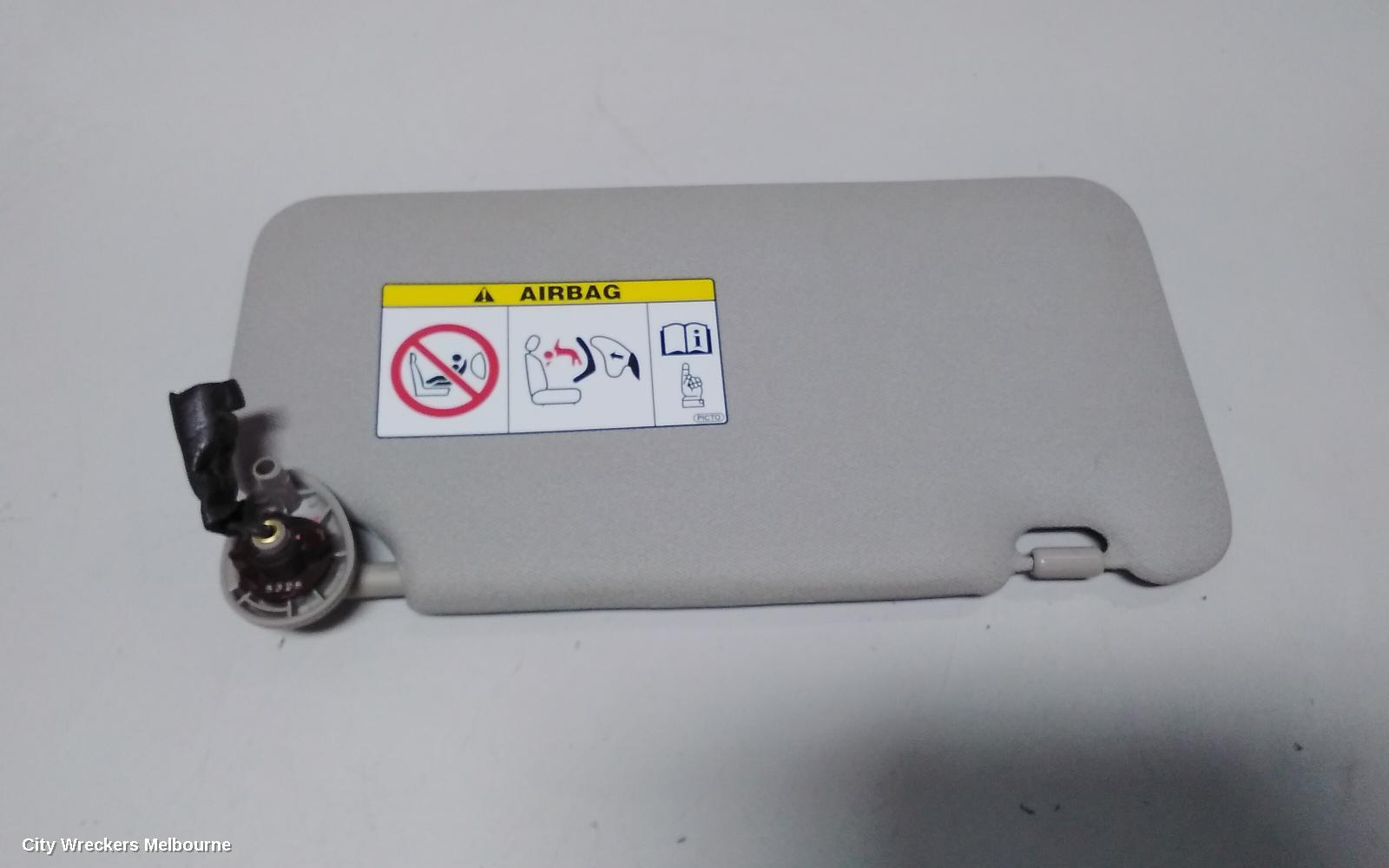 HONDA HRV SUNVISOR, RU5, LH SIDE, 12/2014 ONWARDS