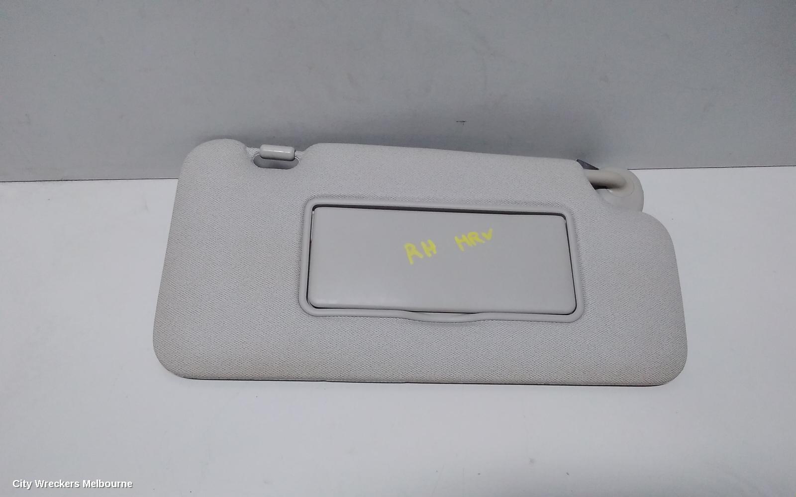 HONDA HRV SUNVISOR, RU5, RH SIDE, 12/2014 ONWARDS