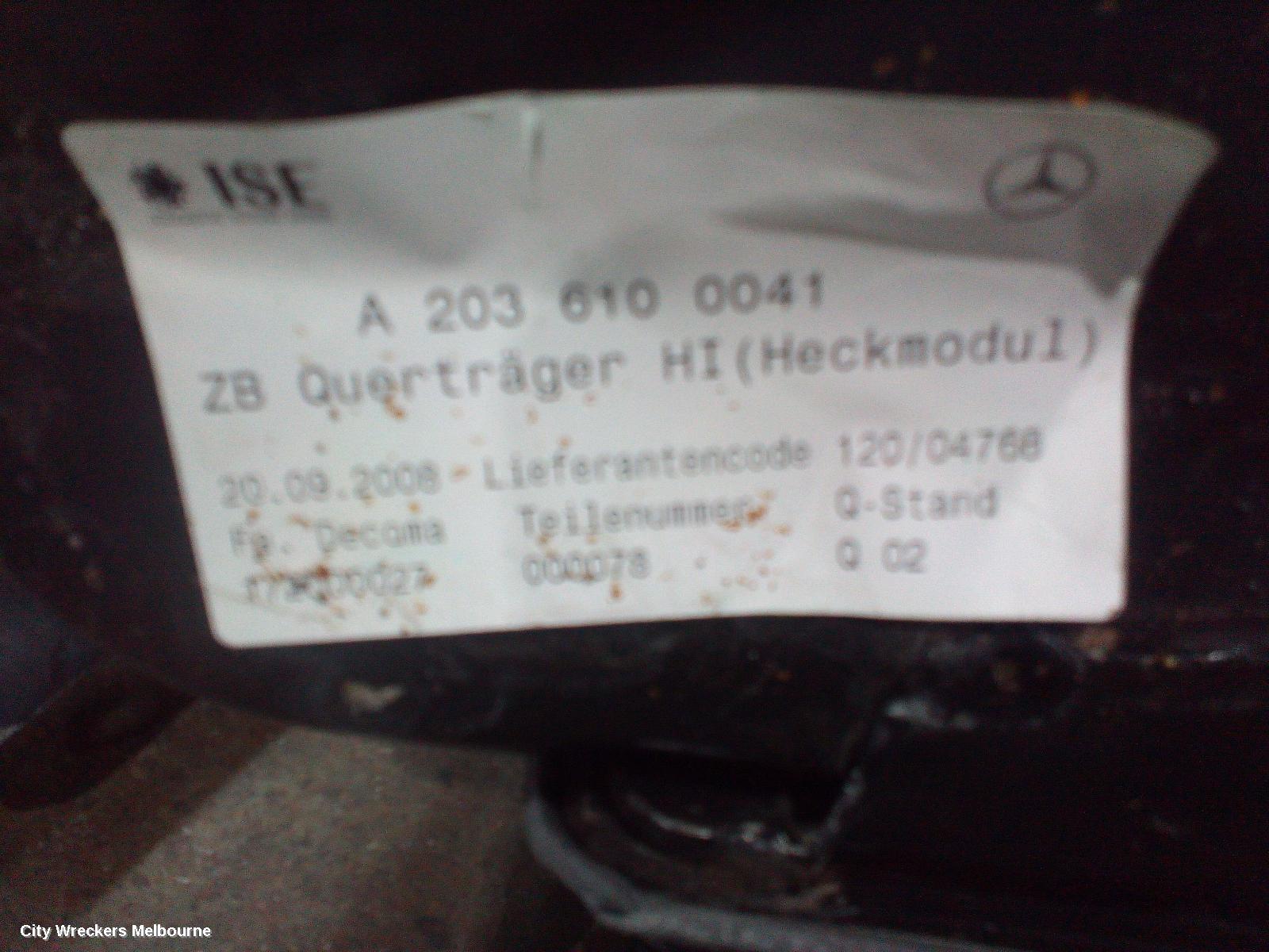 MERCEDES CLC CLASS R/BAR BRACKET/REINFO, CL203 08/2008 - 03/2011