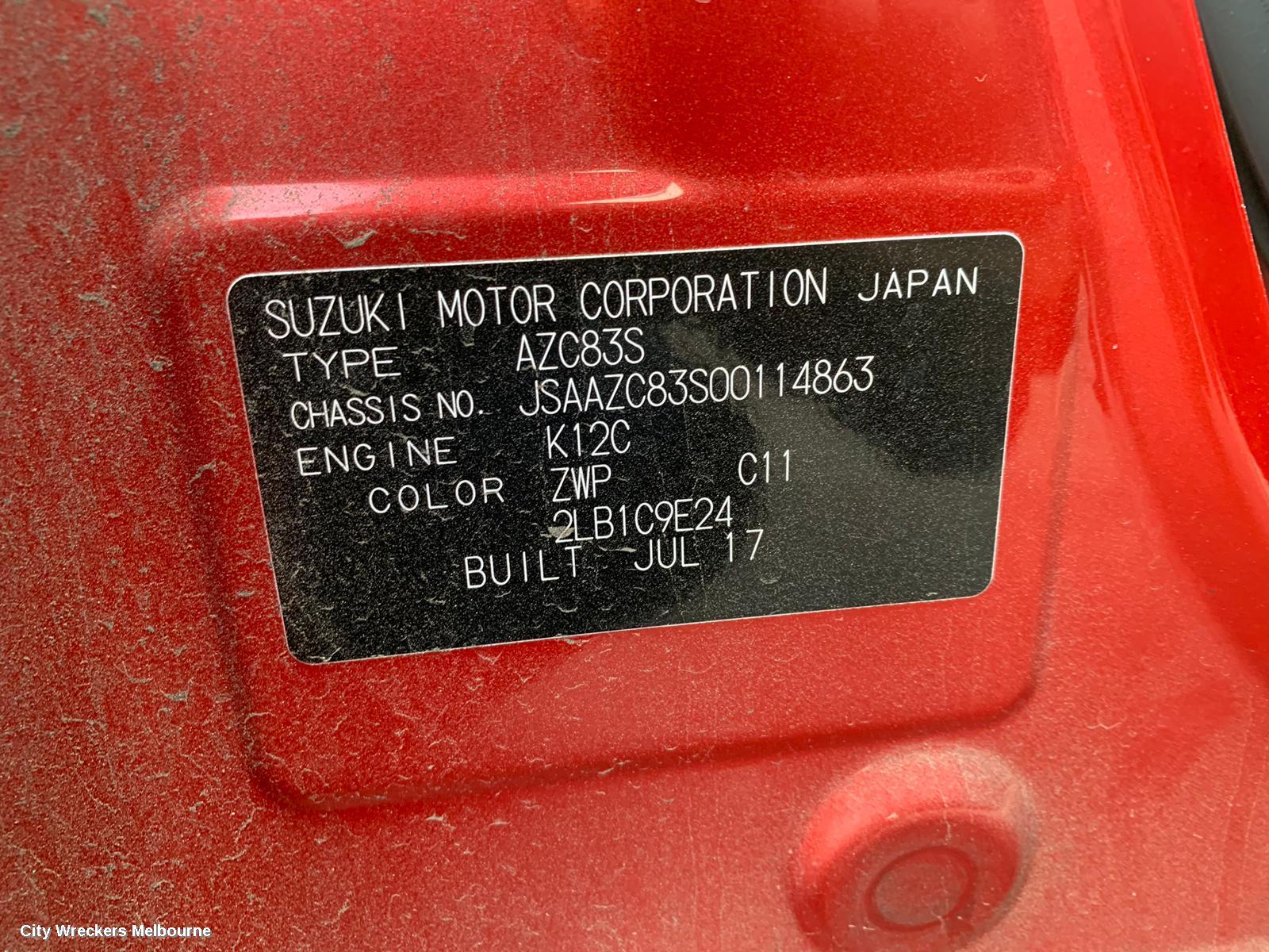 SUZUKI SWIFT FOG LAMP
