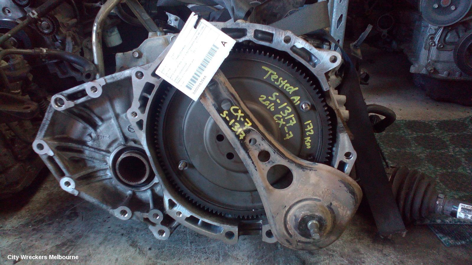 MAZDA CX7 TRANS/GEARBOX, AUTO, 4WD, PETROL, 2.3, L3, NO TRANSFER CASE, ER, 11/2006 - 02/2012