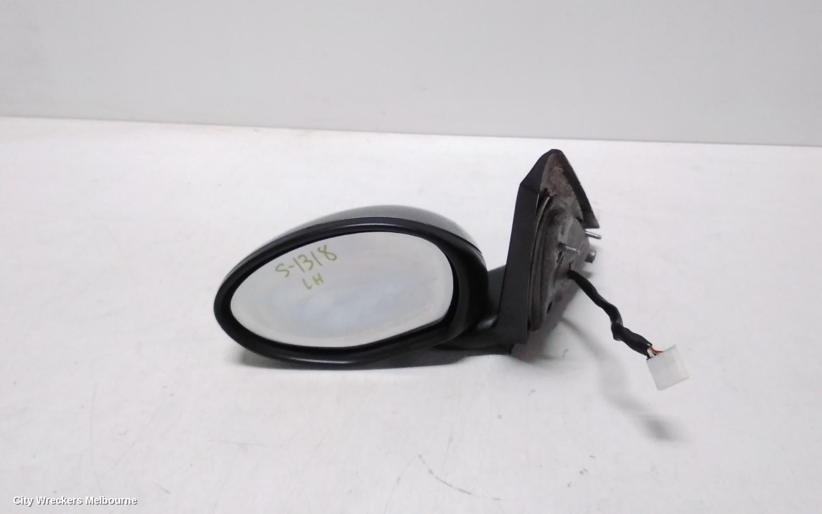 ALFA ROMEO 147 LEFT DOOR MIRROR, POWER, STANDARD, 07/2005 - 12/2010