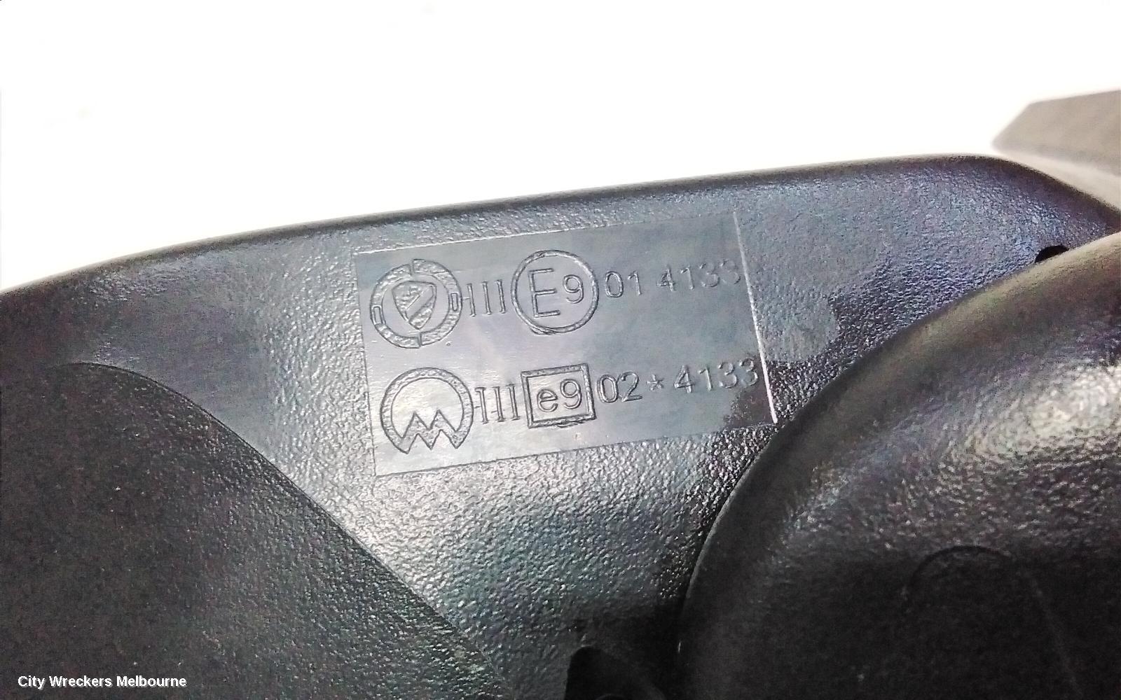 ALFA ROMEO 147 LEFT DOOR MIRROR, POWER, STANDARD, 07/2005 - 12/2010