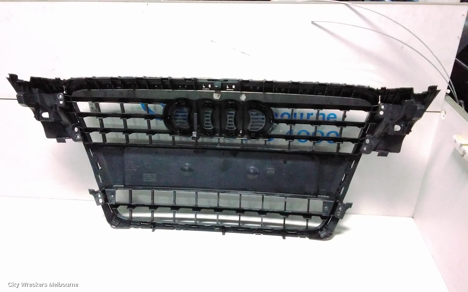AUDI A4 GRILLE, RADIATOR GRILLE, B8 8K (A4), GREY, 02/2008 - 06/2012