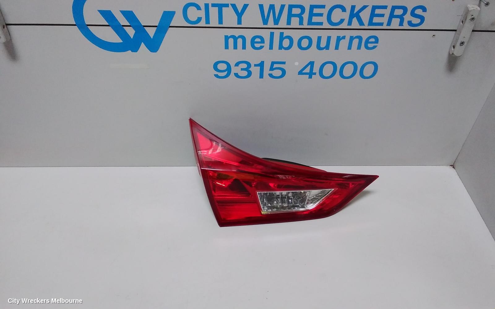 TOYOTA COROLLA REAR GARNISH, TAILGATE LAMP (LH SIDE), ZRE182R, HATCH, 10/2012 - 03/2015