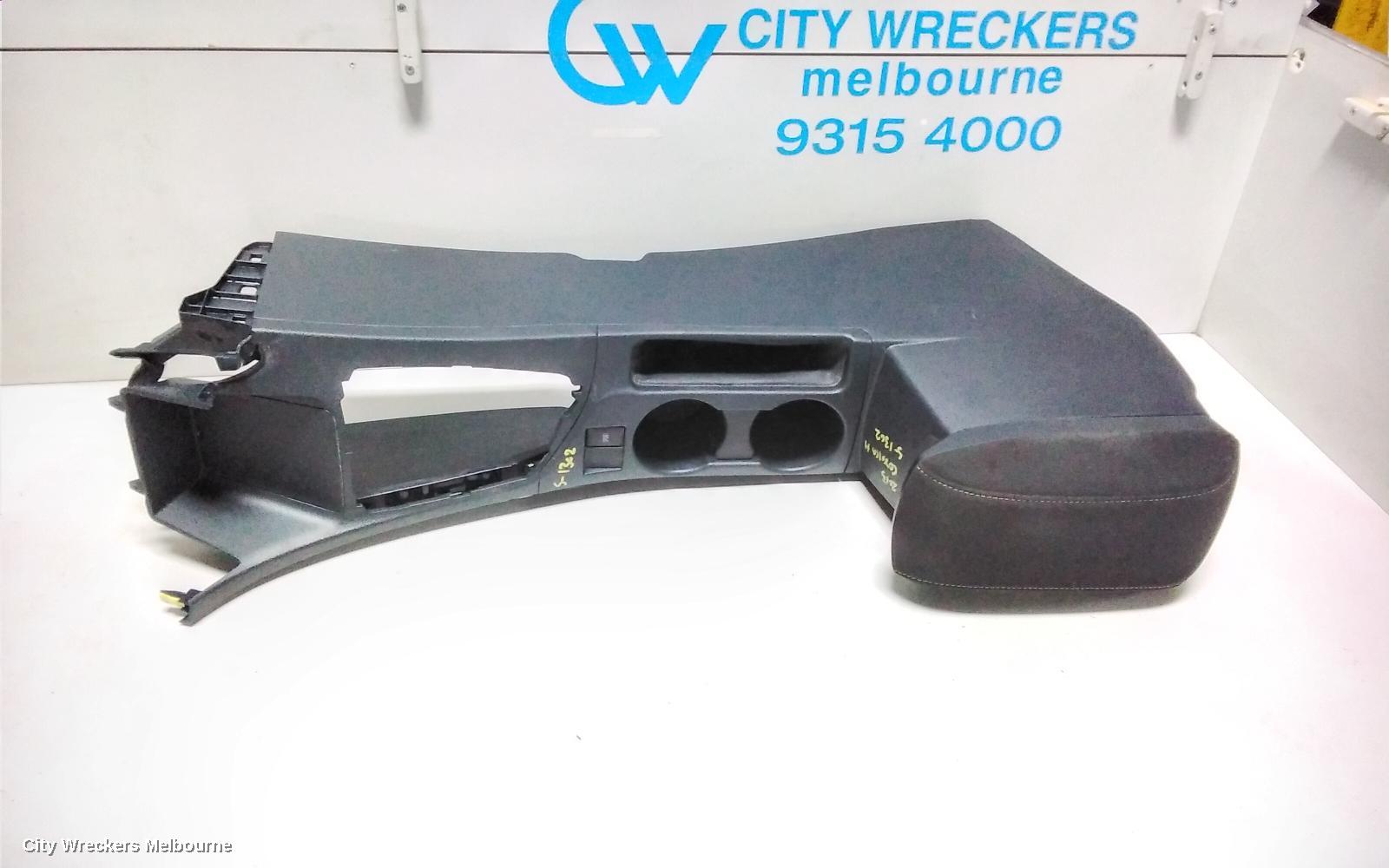TOYOTA COROLLA CONSOLE, ZRE182R, 10/2012 - 06/2018