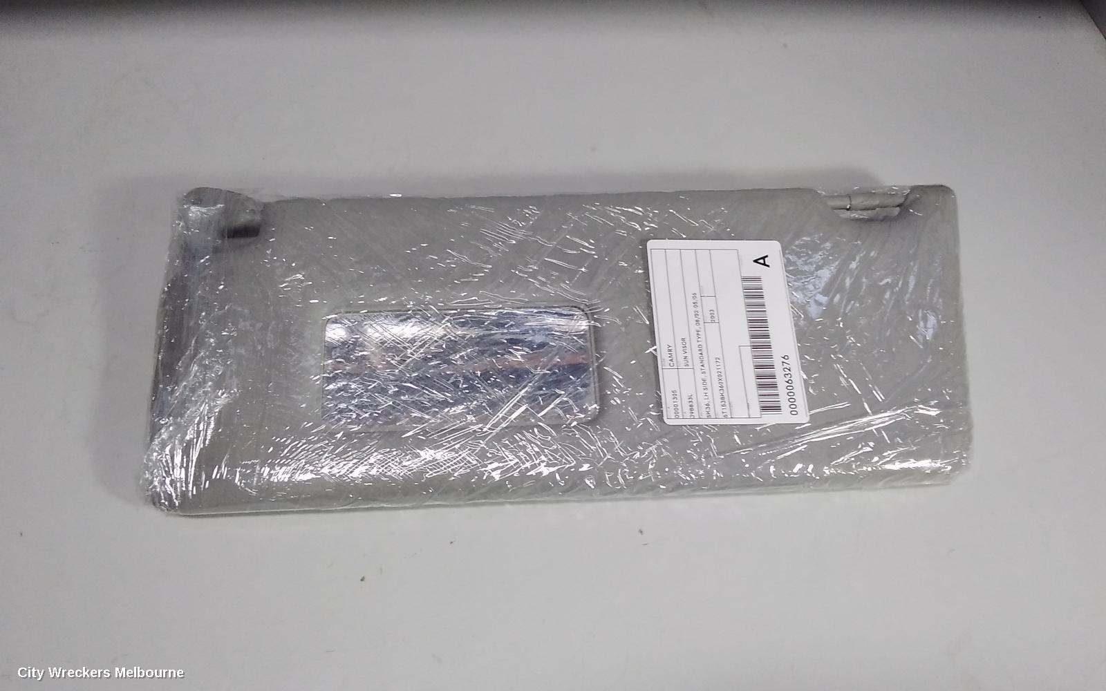 TOYOTA CAMRY SUNVISOR, SK36, LH SIDE, STANDARD TYPE, 08/2002 - 05/2006