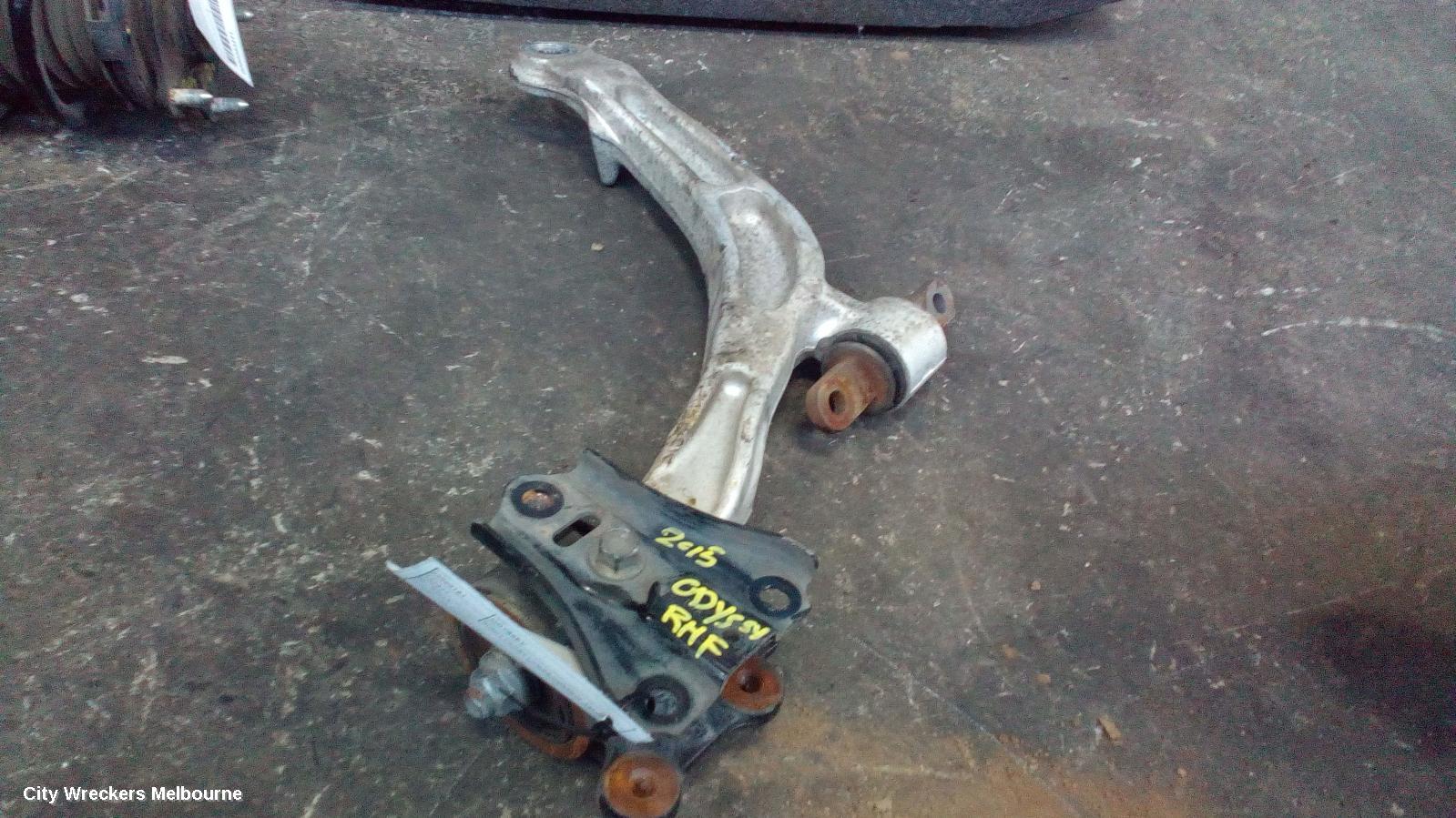 HONDA ODYSSEY RIGHT FRONT LOWER CONTROL ARM, RC1, 02/2014 - 03/2022