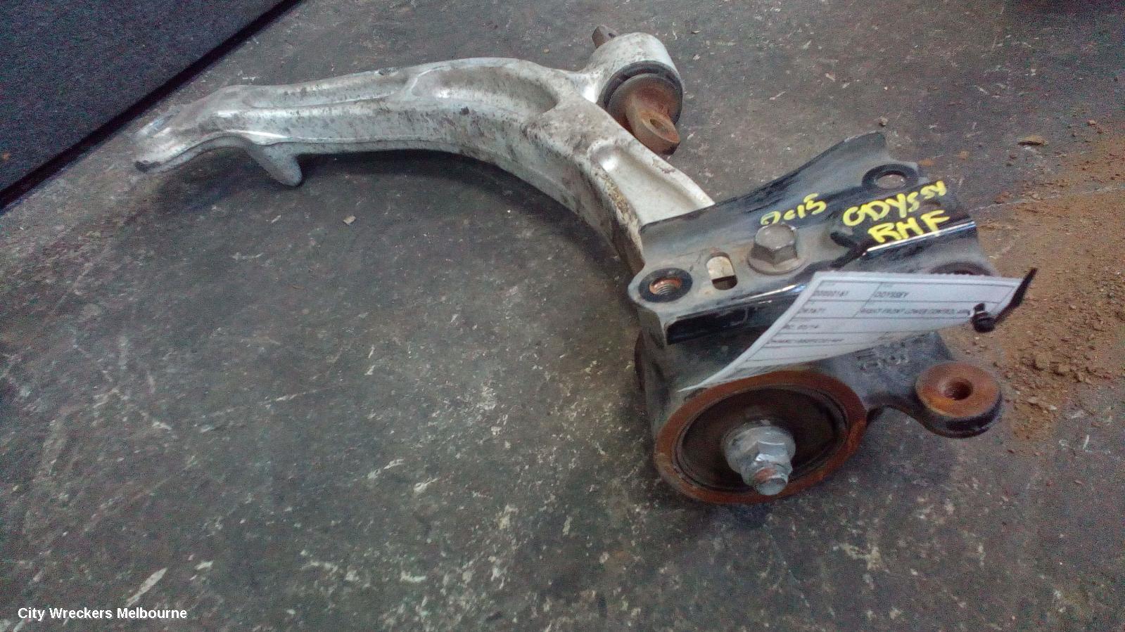 HONDA ODYSSEY RIGHT FRONT LOWER CONTROL ARM, RC1, 02/2014 - 03/2022