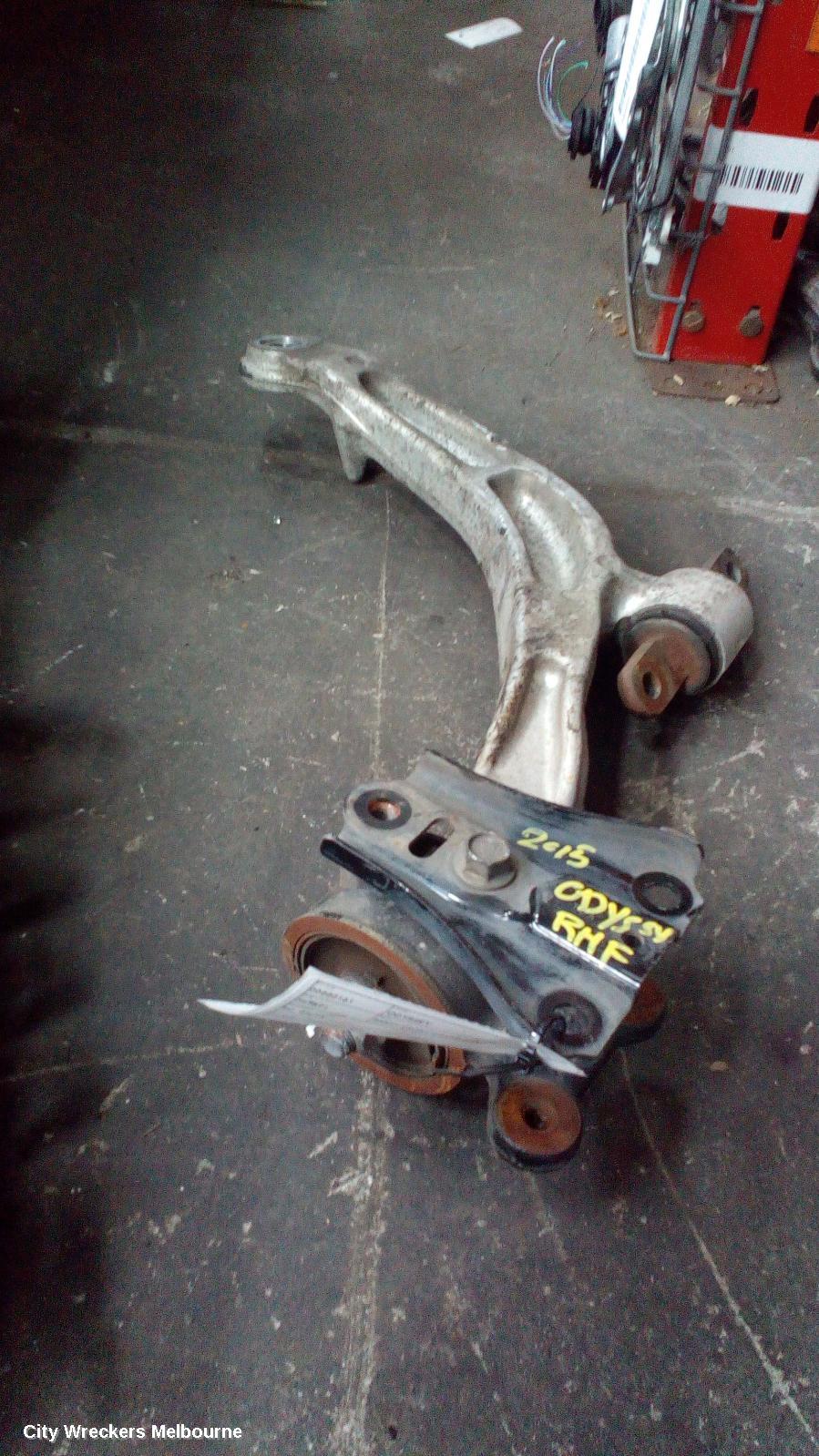 HONDA ODYSSEY RIGHT FRONT LOWER CONTROL ARM, RC1, 02/2014 - 03/2022