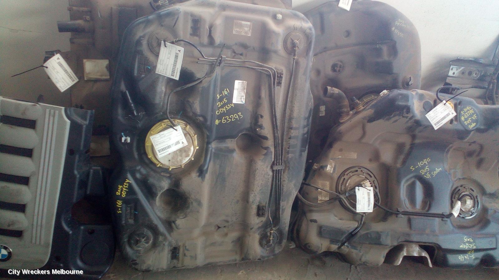 HONDA ODYSSEY FUEL TANK, RC1, PETROL, 2.4, 02/2014 ONWARDS