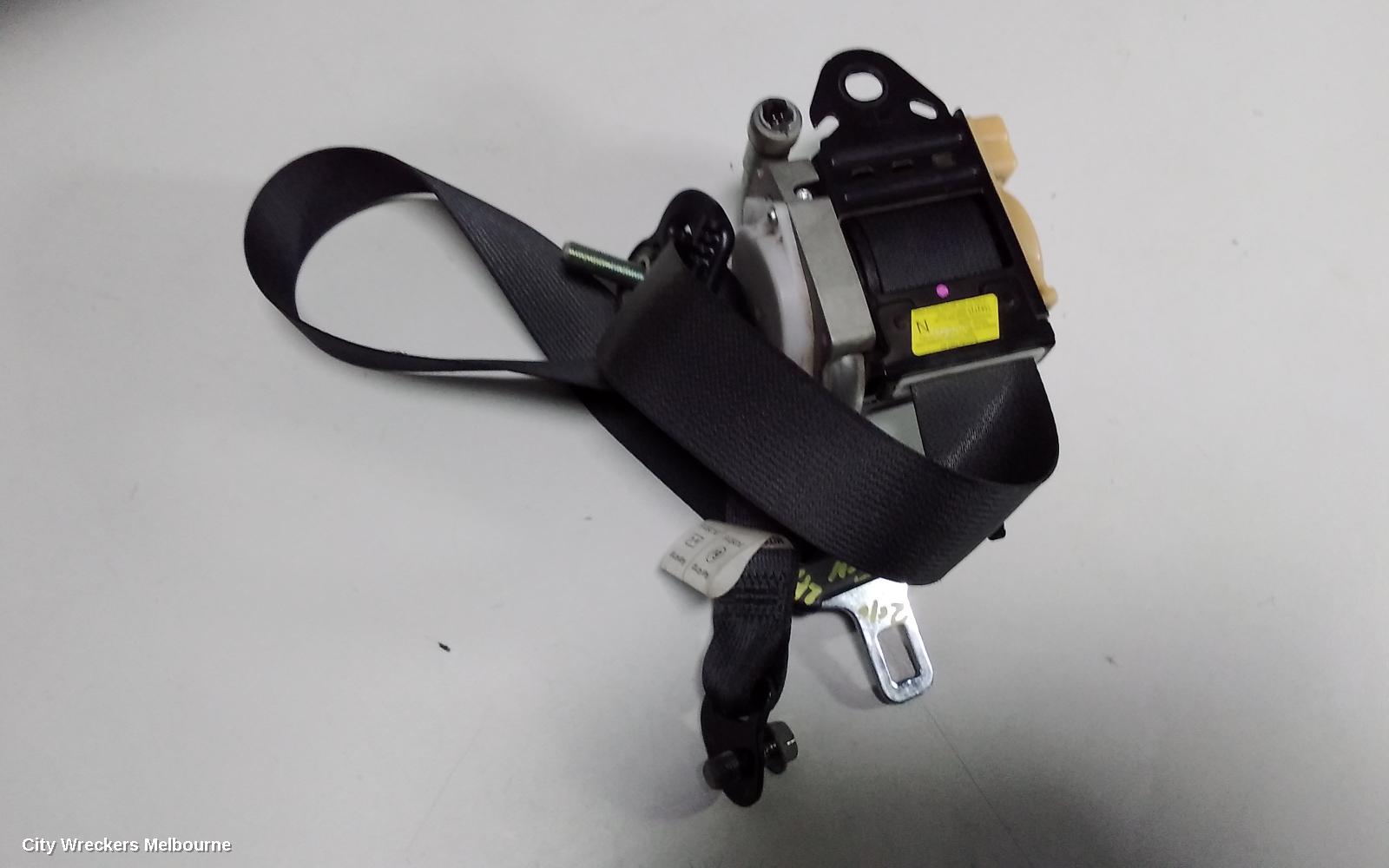 MITSUBISHI TRITON SEATBELT/STALK, LH FRONT, SEAT BELT ONLY, SINGLE CAB, MN, 08/2009 - 04/2015