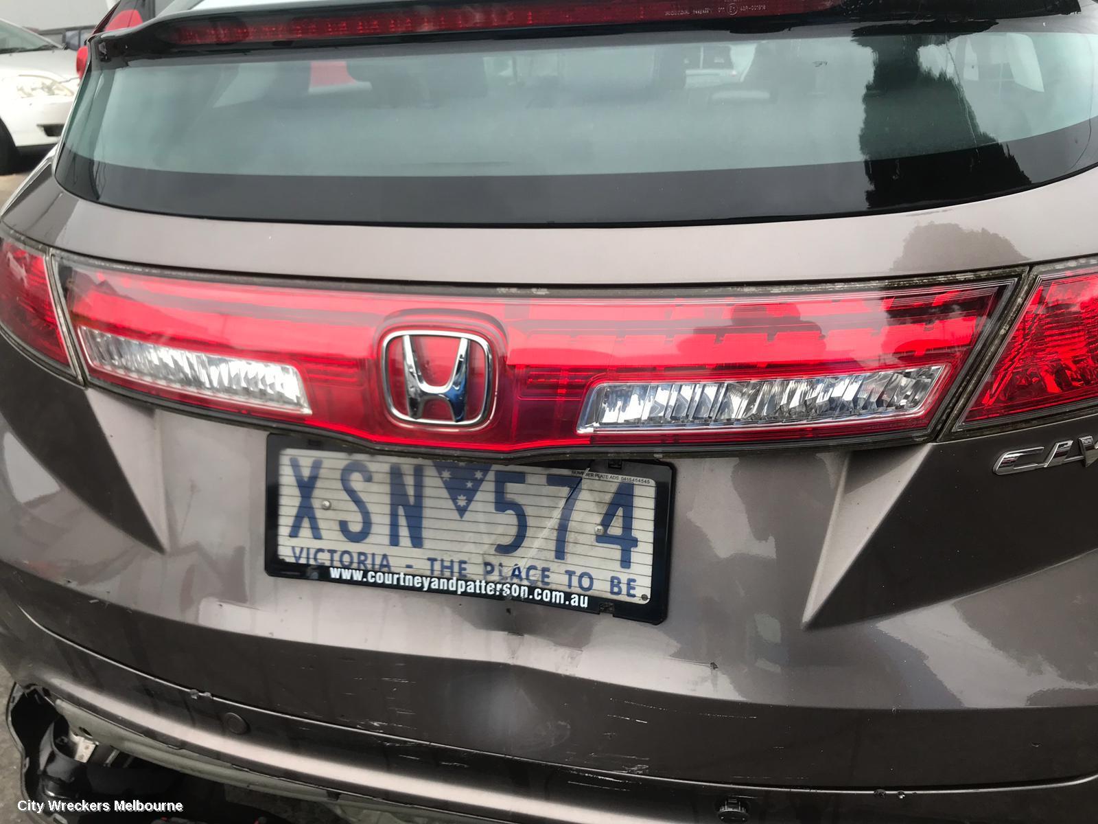 HONDA CIVIC RIGHT GUARD LINER, 8TH GEN, 5DR HATCH, 03/2009 - 12/2011