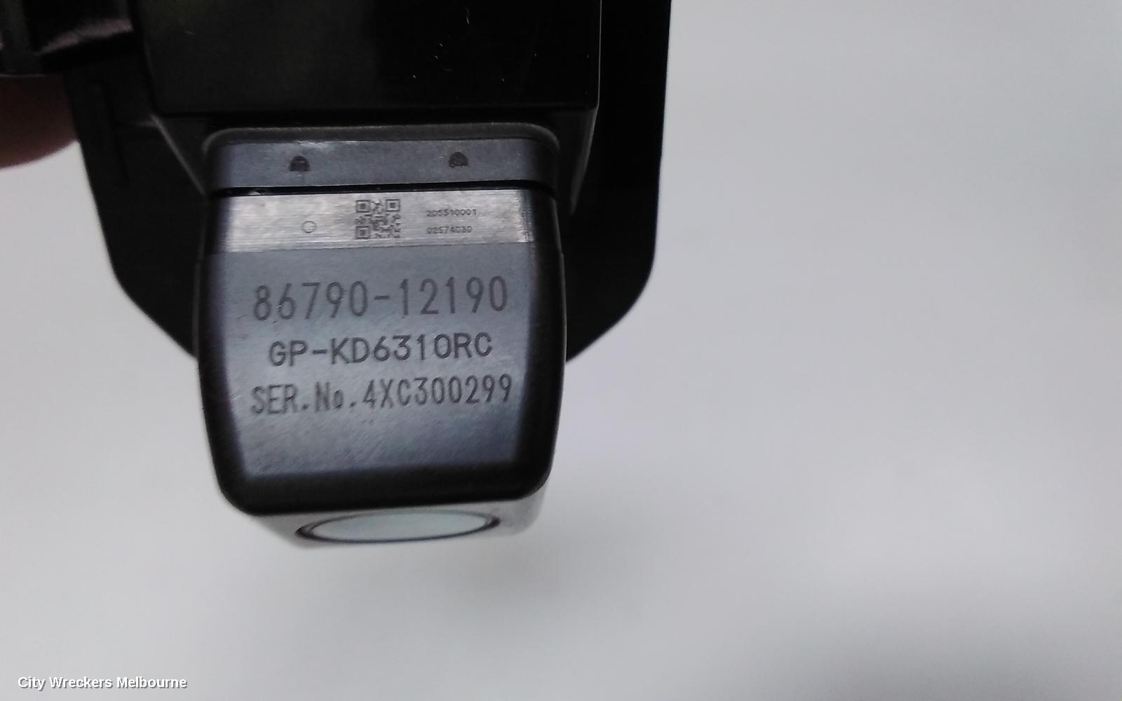 TOYOTA COROLLA REVERSE CAMERA, REVERSE CAMERA, ZRE182R, 10/2012 - 06/2018