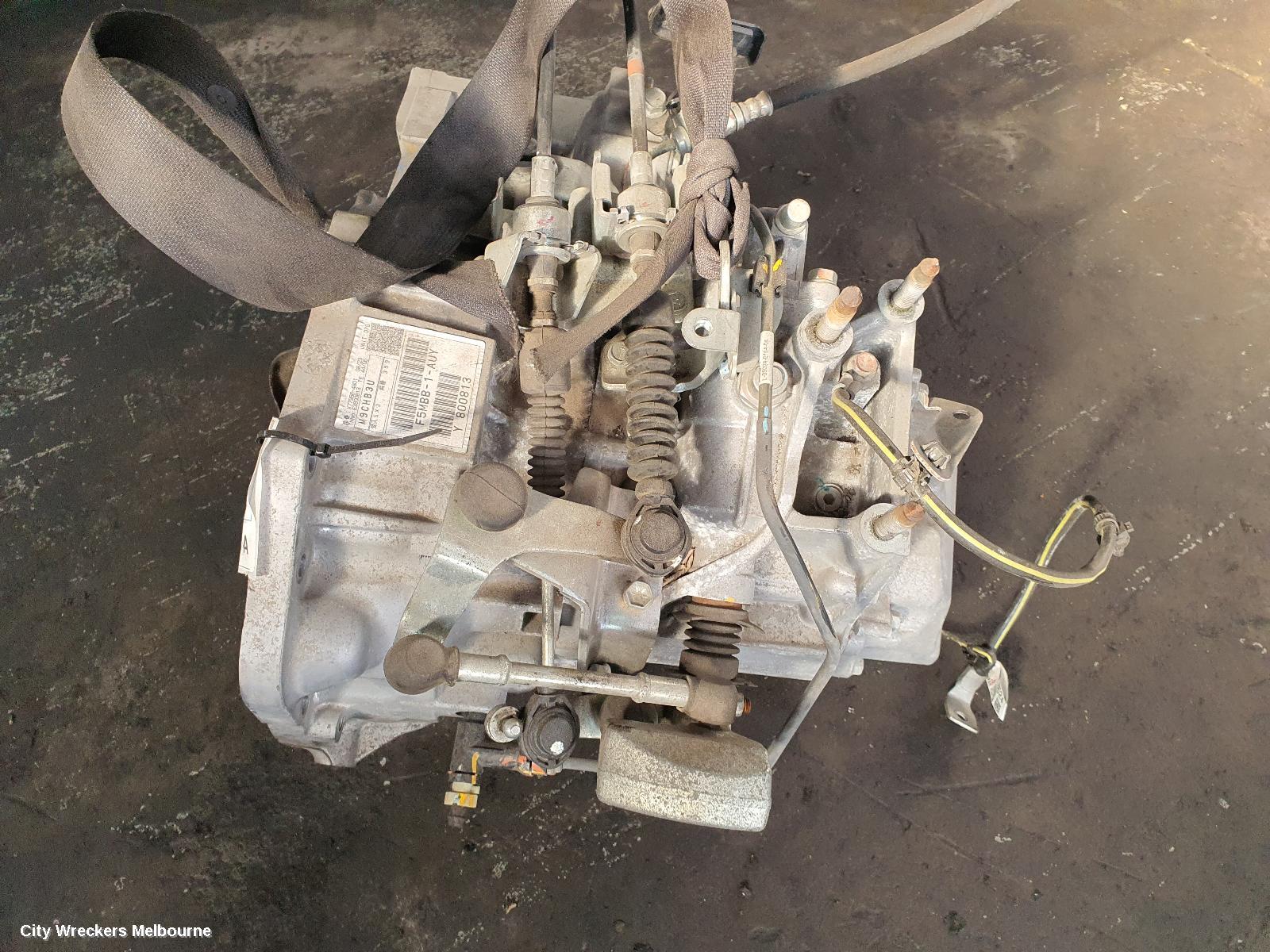 MITSUBISHI OUTLANDER TRANS/GEARBOX, MANUAL, FWD, PETROL, 2.0, 4J11, ZJ-ZL, 10/2012 ONWARDS