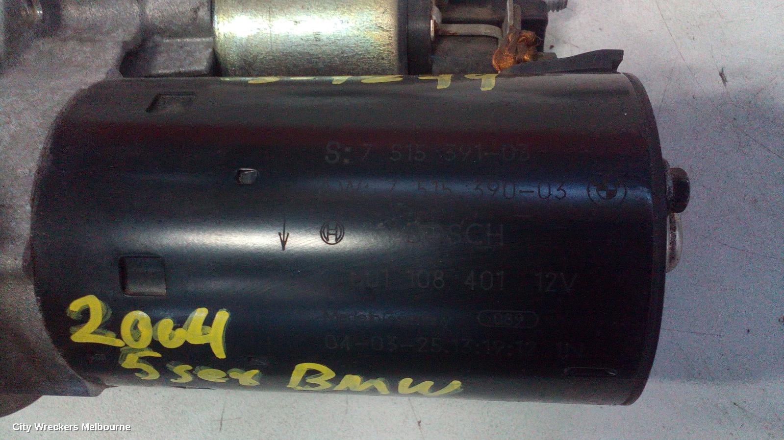 BMW 5 SERIES STARTER, PETROL, N62/N62N, E60, 12/2002 - 04/2010