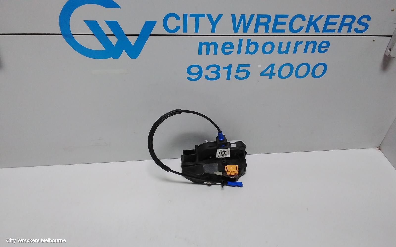 HOLDEN COMMODORE DOOR/BOOT/GATE LOCK, RIGHT FRONT DOOR LOCK, VF, NON KEYLESS ENTRY, 05/2013 - 12/2017
