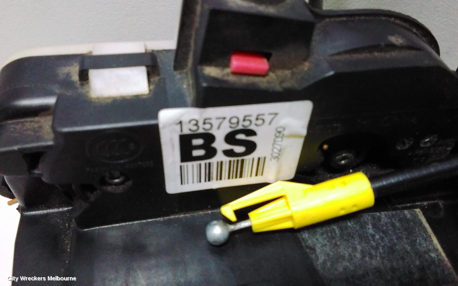 HOLDEN COMMODORE DOOR/BOOT/GATE LOCK, LEFT REAR DOOR LOCK, VF, 05/2013 - 12/2017