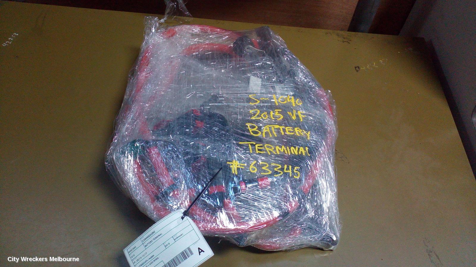 HOLDEN COMMODORE BATTERY TERMINAL, VF, 05/2013 - 12/2017