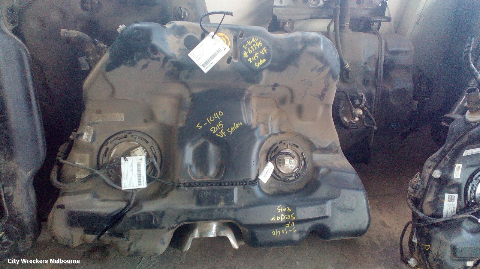 HOLDEN COMMODORE FUEL TANK, VF, NON LPG TYPE, 05/2013 - 12/2017