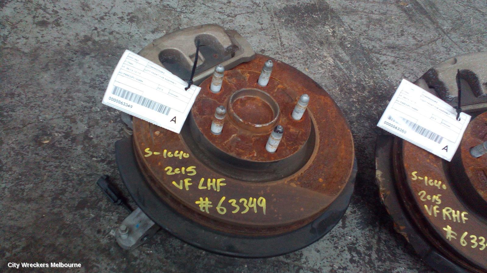 HOLDEN COMMODORE LEFT FRONT HUB ASSEMBLY, VF, 05/2013 - 12/2017