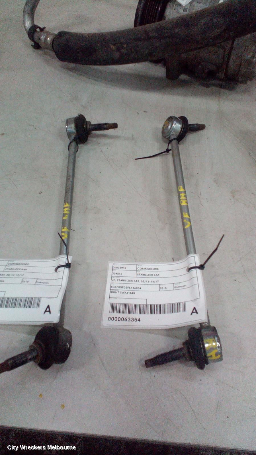 HOLDEN COMMODORE STABILISER BAR, VF, STABILIZER BAR, 05/2013 - 12/2017