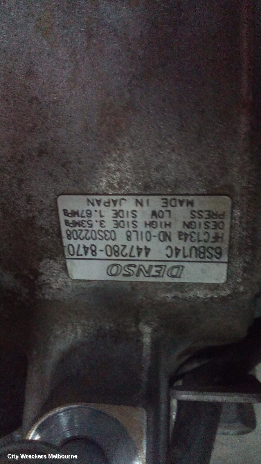 HOLDEN COMMODORE A/C COMPRESSOR, VF, 3.6, 05/2013 - 12/2017
