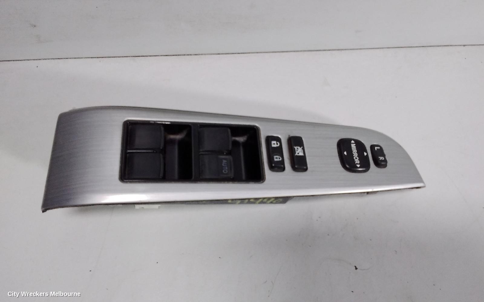 TOYOTA CAMRY PWR DR WIND SWITCH, RH FRONT (MASTER SWITCH), ASV50/AVV50, 12/2011 - 10/2017