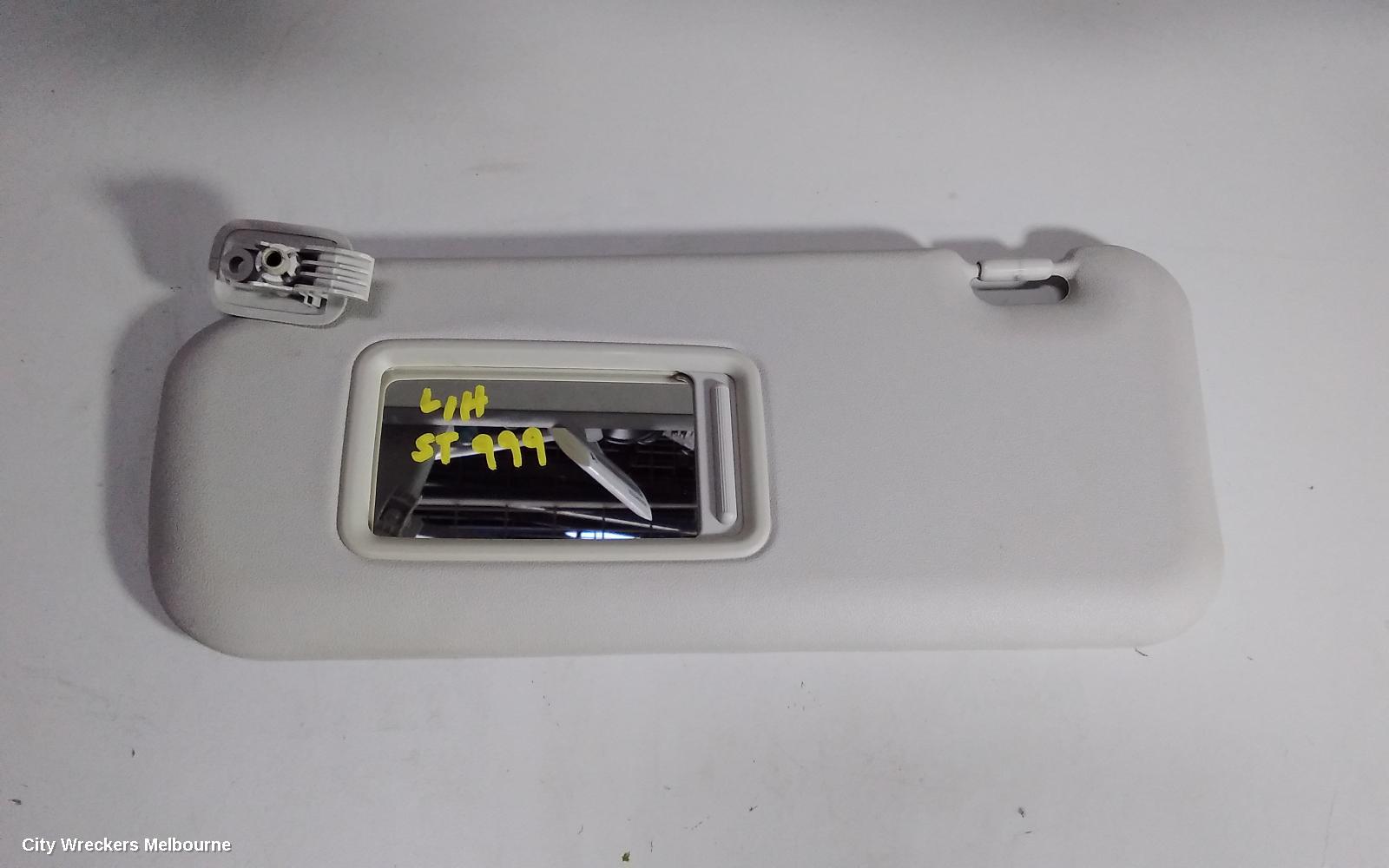 MAZDA 3 SUNVISOR, BL, LH SIDE, NON MIRROR TYPE, 04/2009 - 10/2013