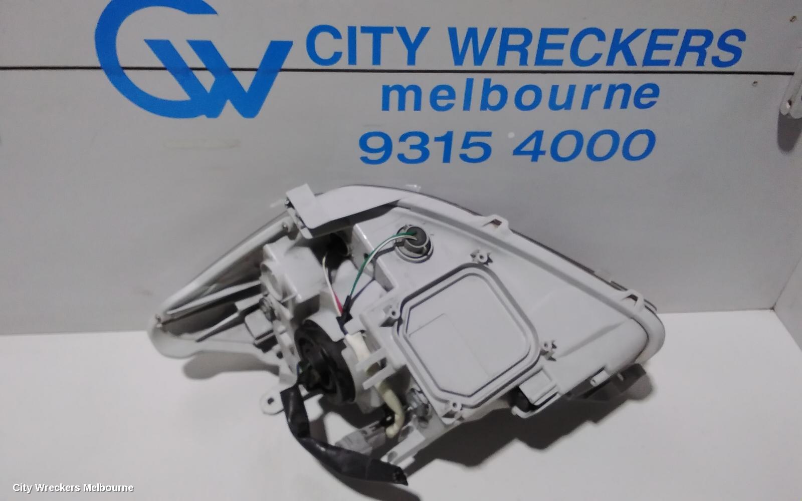 TOYOTA YARIS RIGHT HEADLAMP, NCP9#, SEDAN, NON HID, ELECT ADJ, LENS# 52163, 03/2006 - 06/2016 (AUS ONLY)