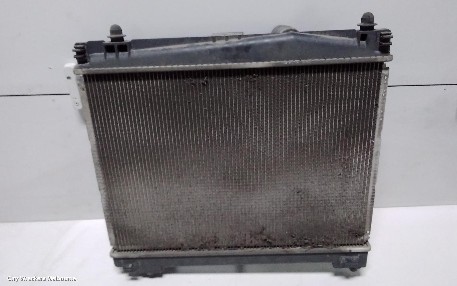 TOYOTA YARIS RADIATOR, MANUAL, 1.3/1.5, NCP9#-NCP13#, 10/2005 - 06/2016 (AUS ONLY)