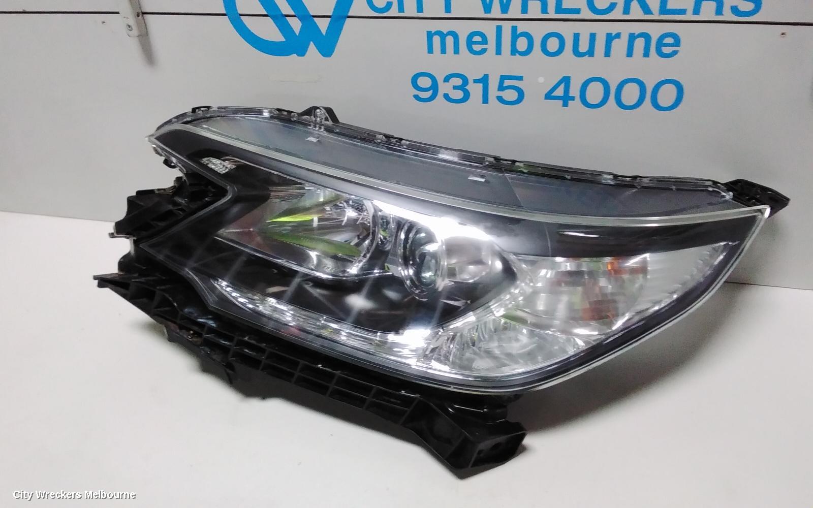 HONDA CRV LEFT HEADLAMP, RM, VTI/VTI-S/SPORT, HALOGEN TYPE, 11/2012 - 10/2014