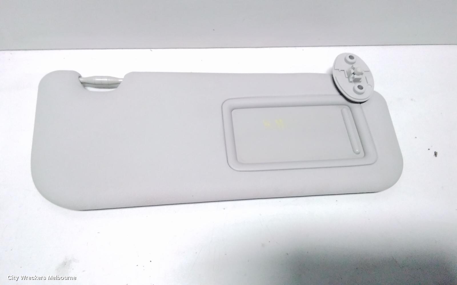 TOYOTA YARIS SUNVISOR, NCP13#, RH SIDE, 08/2011 - 12/2019