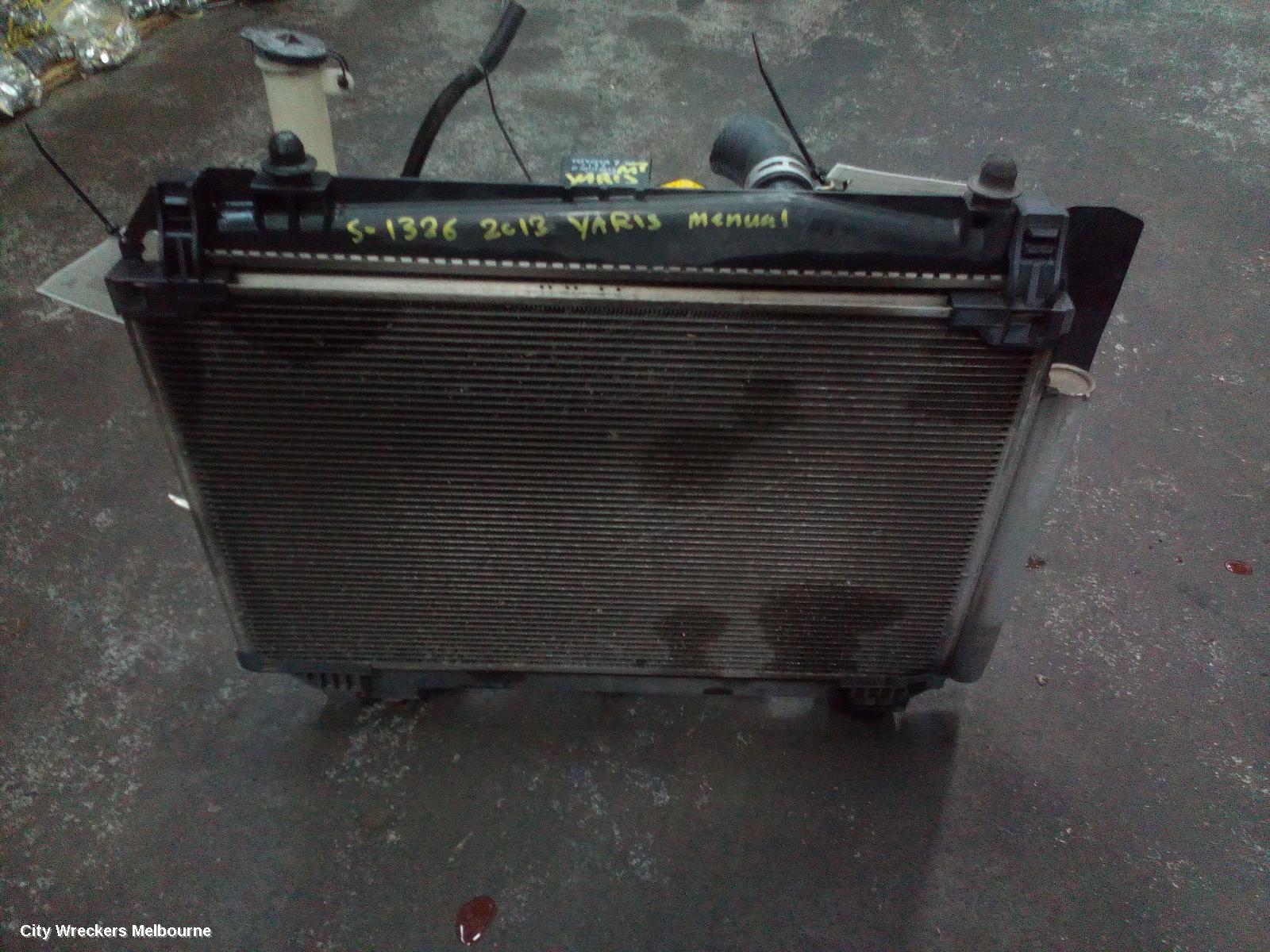 TOYOTA YARIS FAN, RADIATOR FAN, 1.3, PETROL, 2NZ, NCP13#, 08/2011 - 01/2020