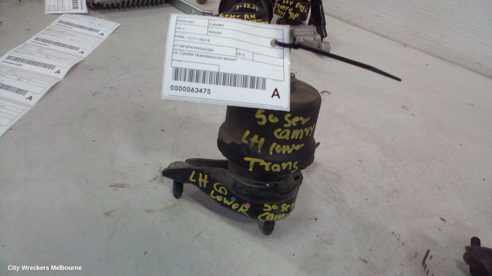 TOYOTA CAMRY MOUNT, XV50, 12/2011 - 05/2015