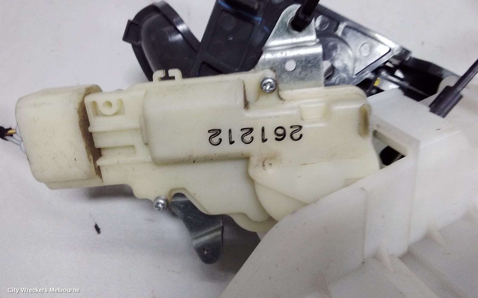 HOLDEN COLORADO DOOR/BOOT/GATE LOCK, LEFT FRONT DOOR LOCK, RG 7, 12/2012 - 06/2016