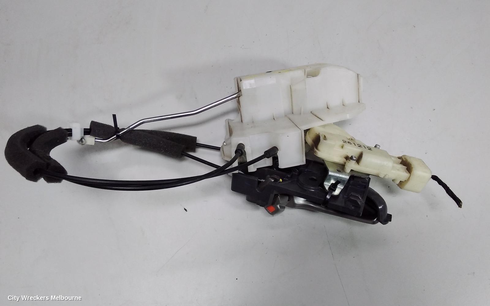 HOLDEN COLORADO DOOR/BOOT/GATE LOCK, LEFT FRONT DOOR LOCK, RG 7, 12/2012 - 06/2016