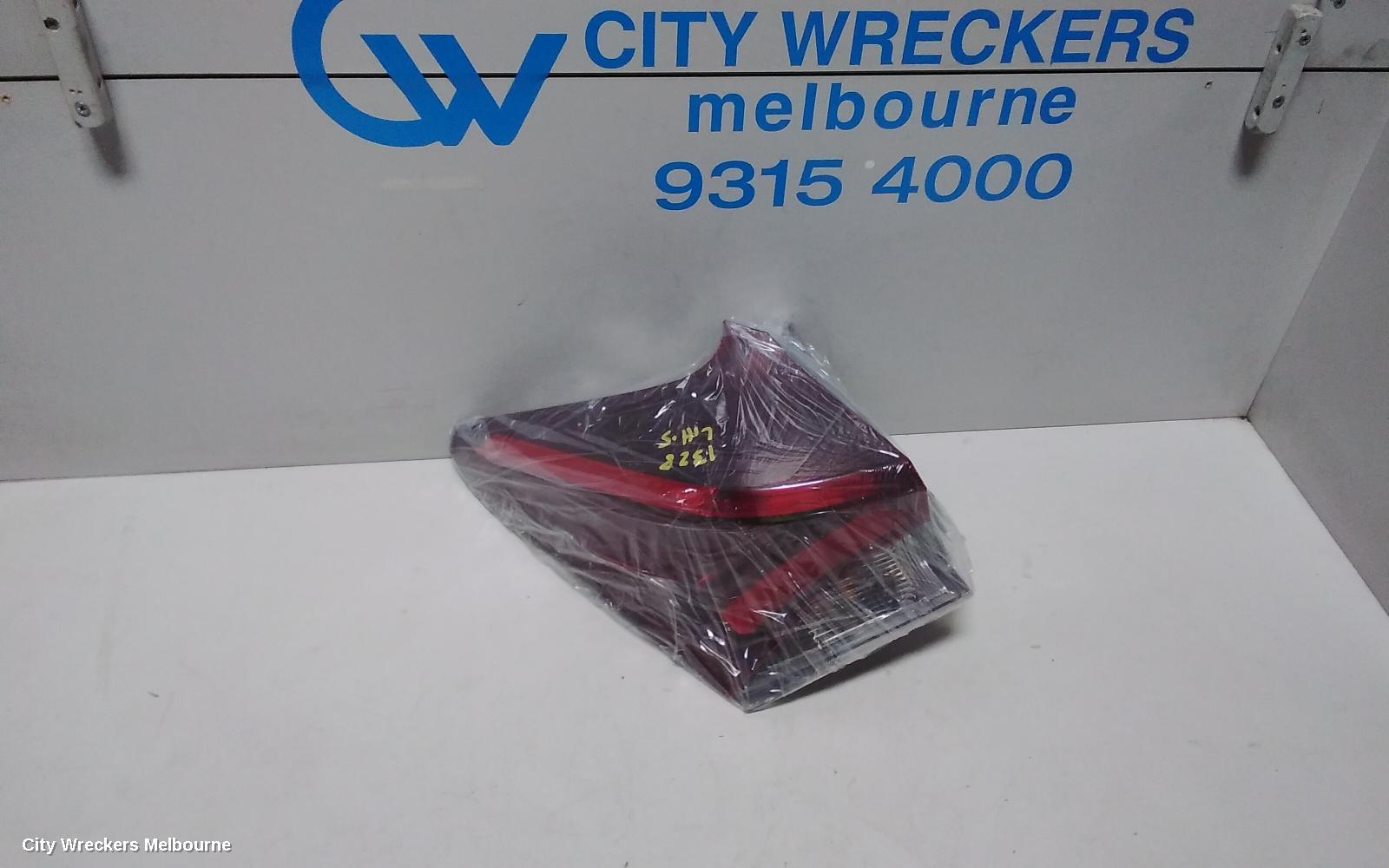 TOYOTA COROLLA LEFT TAILLIGHT, ZRE182R/ZWE186R, HATCH, 03/2015 - 06/2018