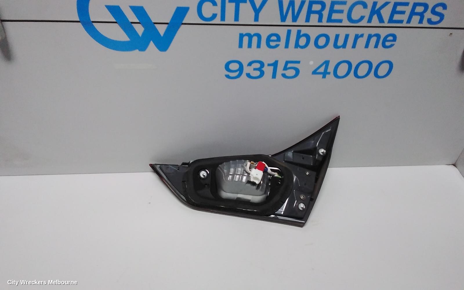 TOYOTA COROLLA REAR GARNISH, TAILGATE LAMP (LH SIDE), ZRE182R/ZWE186R, HATCH, 03/2015 - 06/2018
