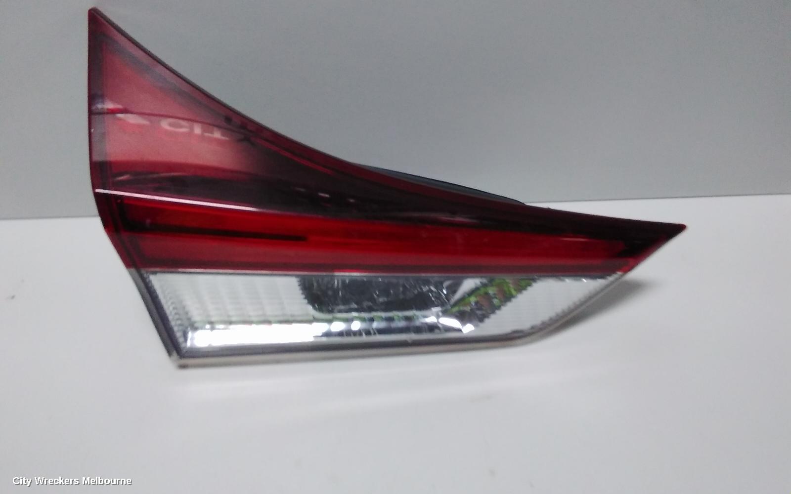 TOYOTA COROLLA REAR GARNISH, TAILGATE LAMP (LH SIDE), ZRE182R/ZWE186R, HATCH, 03/2015 - 06/2018