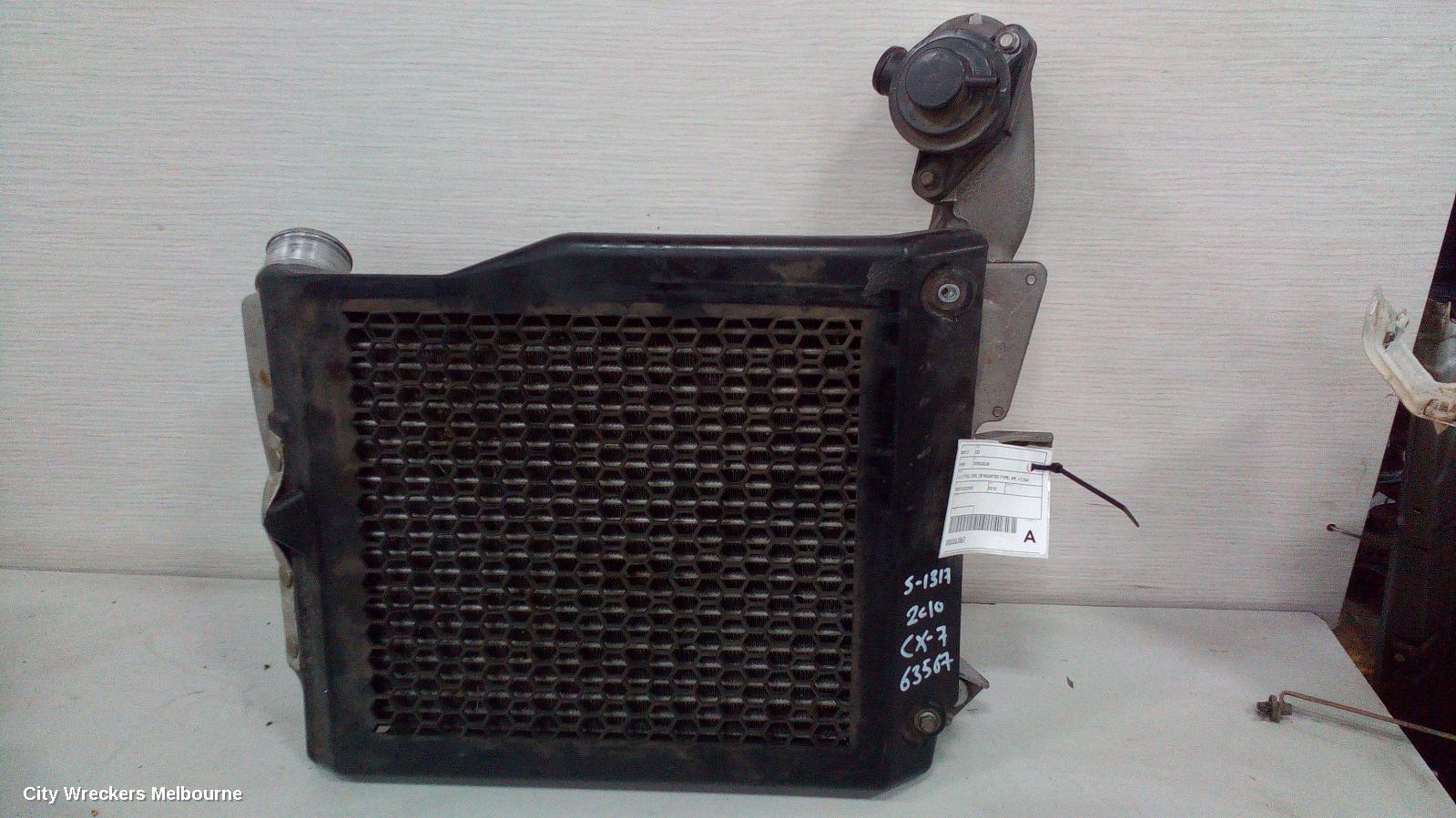 MAZDA CX7 INTERCOOLER, 2.3, L3, PETROL, TURBO, TOP MOUNTED TYPE, ER, 11/2006 - 02/2012