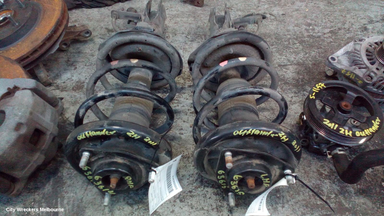 MITSUBISHI OUTLANDER RIGHT FRONT STRUT, ZG-ZH, 11/2006 - 10/2012
