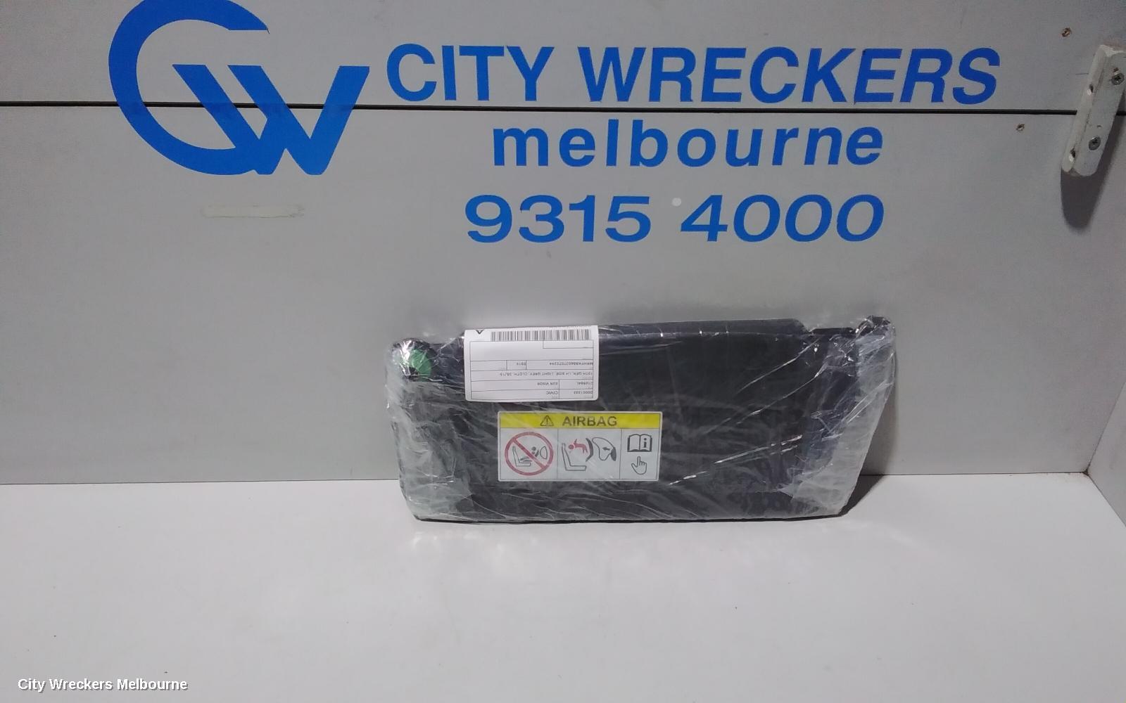 HONDA CIVIC SUNVISOR, 10TH GEN, LH SIDE, BLACK, CLOTH, 05/2016 - 08/2021
