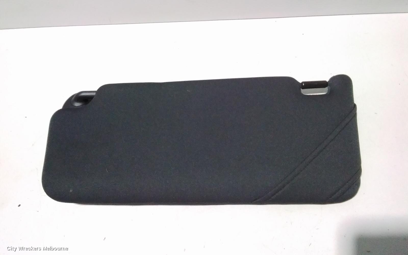 HONDA CIVIC SUNVISOR, 10TH GEN, RH SIDE, BLACK, CLOTH, 05/2016 - 08/2021