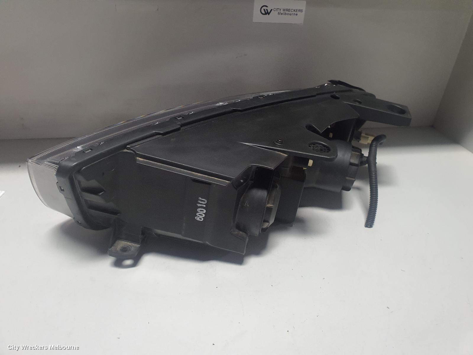 HOLDEN CAPTIVA RIGHT HEADLAMP, CG, CAPTIVA 7 (4TH VIN = C), BLACK SURROUND, 01/2011 - 09/2015